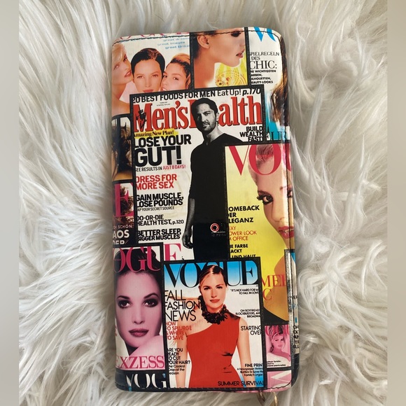 ✨ unbranded 90s/00 vogue magazine cover wallet ✨ - Picture 4 of 9